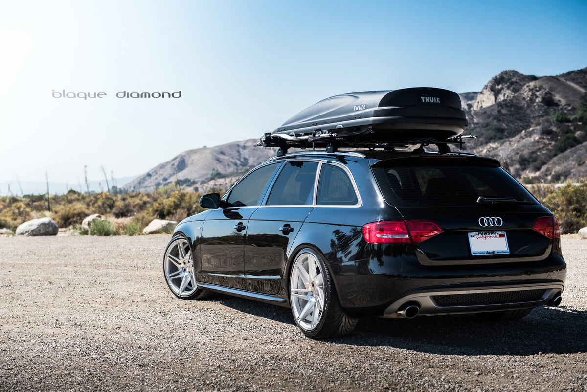 2012 Audi Avant Fitted With 20 Inch BD-1’s in Silver With Polished Face