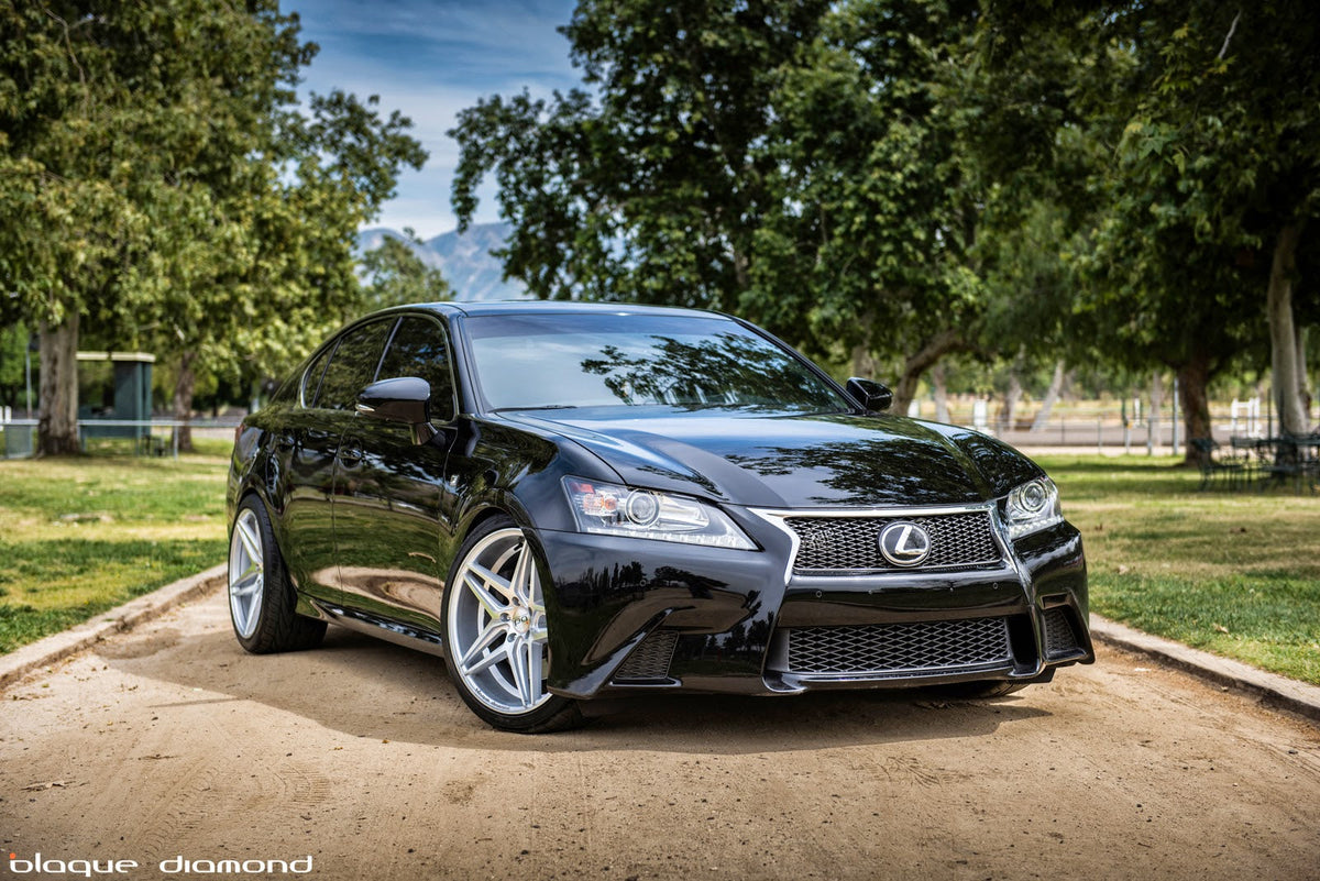 2014 Lexus GS 350 With 20 Inch BD-8’s in Silver
