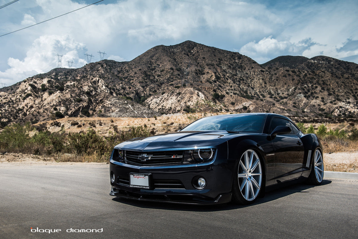 2015 Chevy Camaro Fitted With 22 Inch BD-9’s in Silver