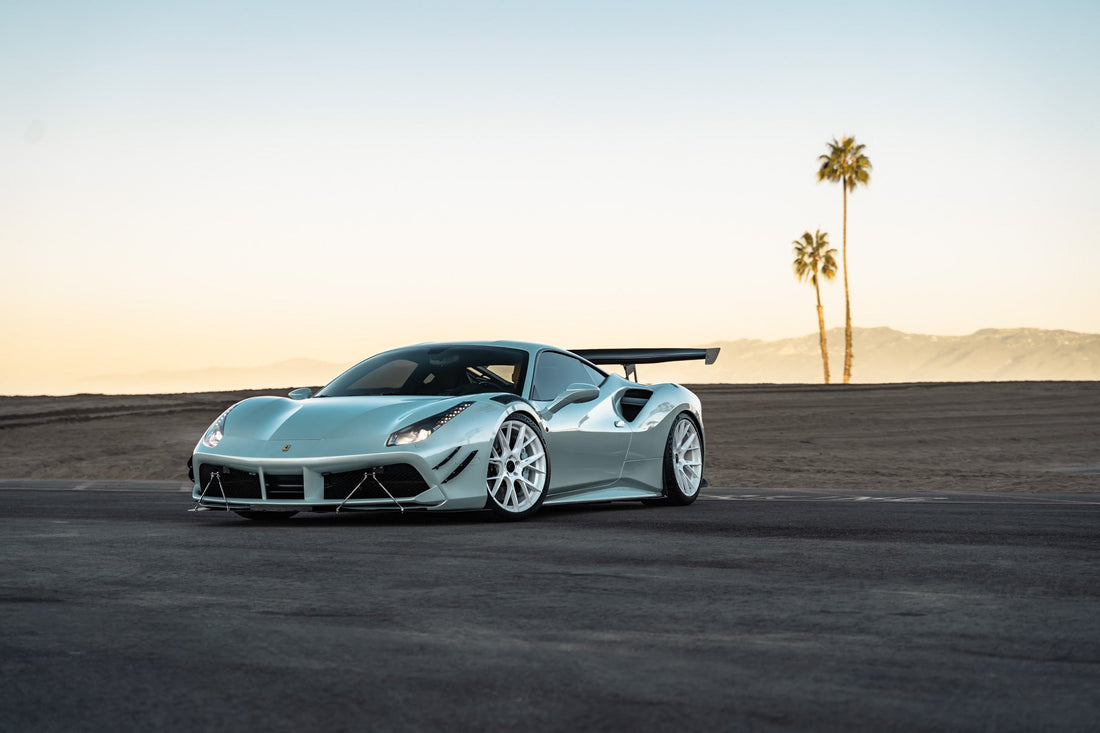 Unleashing the Beast: Highly Modified Ferrari 488 GTB with 20″ Blaque Diamond BD-F18 Flow Forged Series Wheels