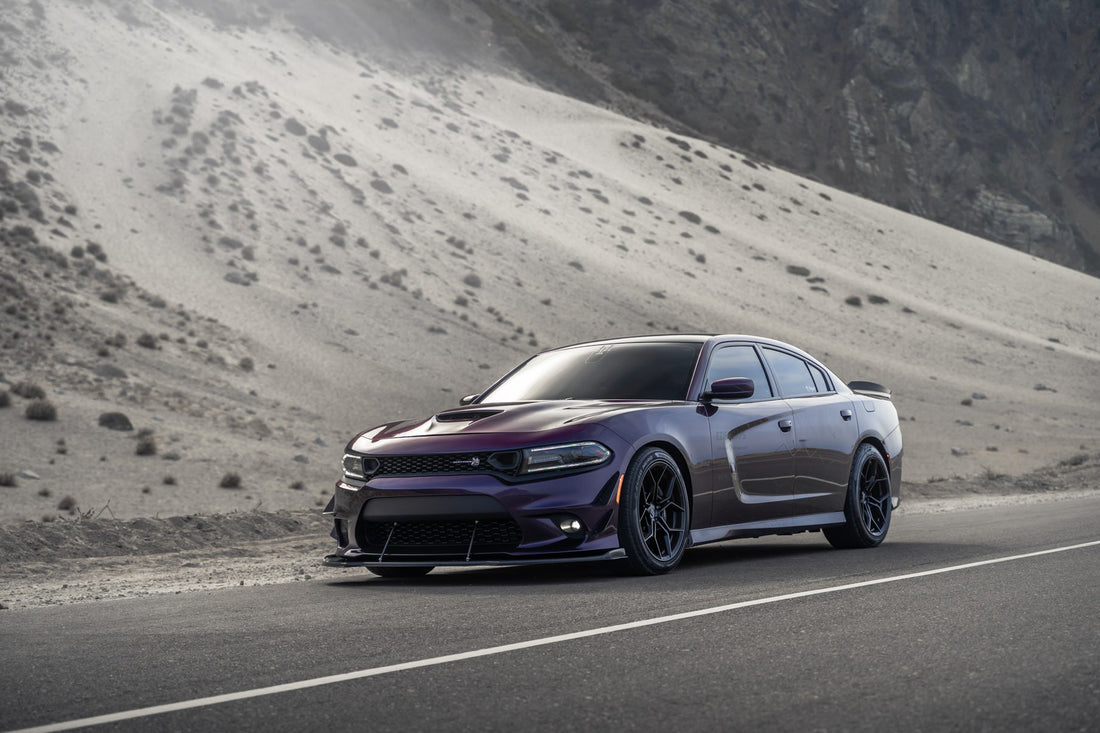 Blaque Diamond BD-F25 Wheels on a 2019 Dodge Charger