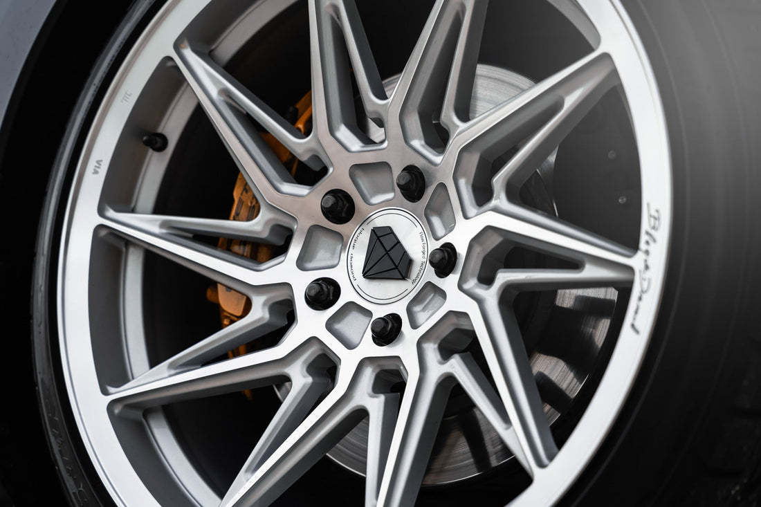 Blaque Diamond BD-F20 Wheels on a Corvette C8