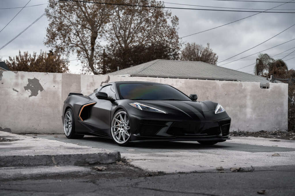 Blaque Diamond F20 Wheels On The All New Corvette C8