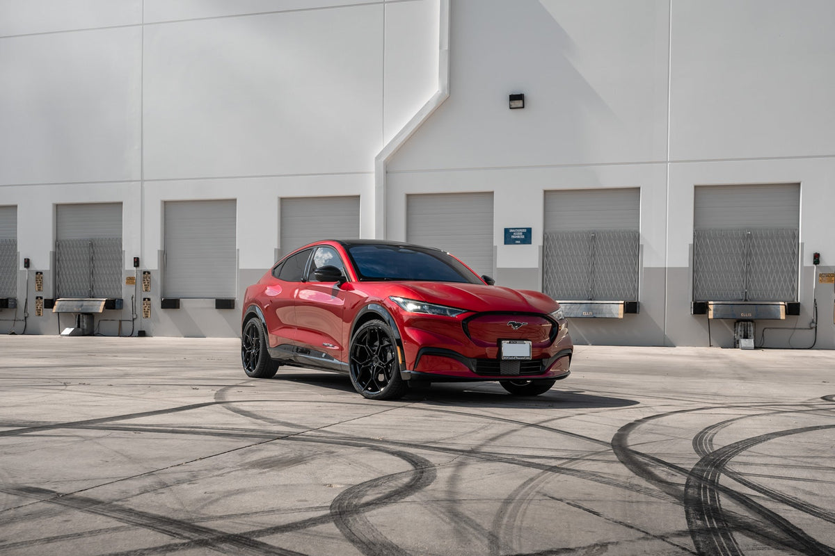 Blaque Diamond BD-F25 Wheels on a Ford Mustang Mach E