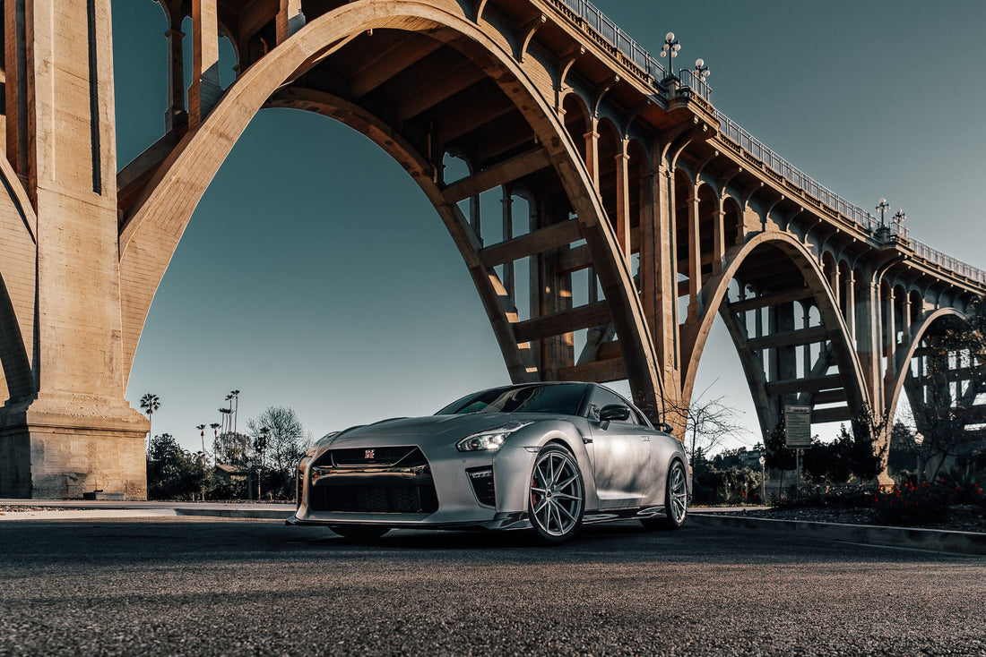 Blaque Diamond BD-F29 on a 2022 Nissan GTR