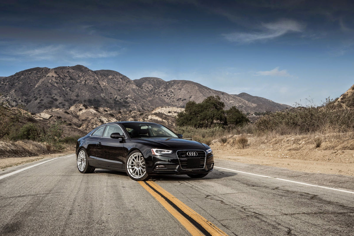 2012 Audi A5 Fitted with 20 Inch BD-4’s in Silver Polish