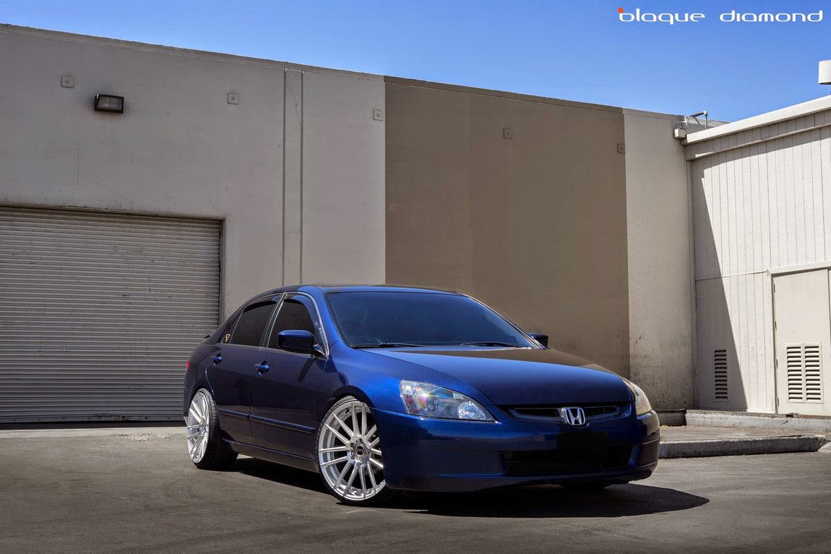 Honda Accord Fitted with 20 Inch BD-4’s in Silver Polish
