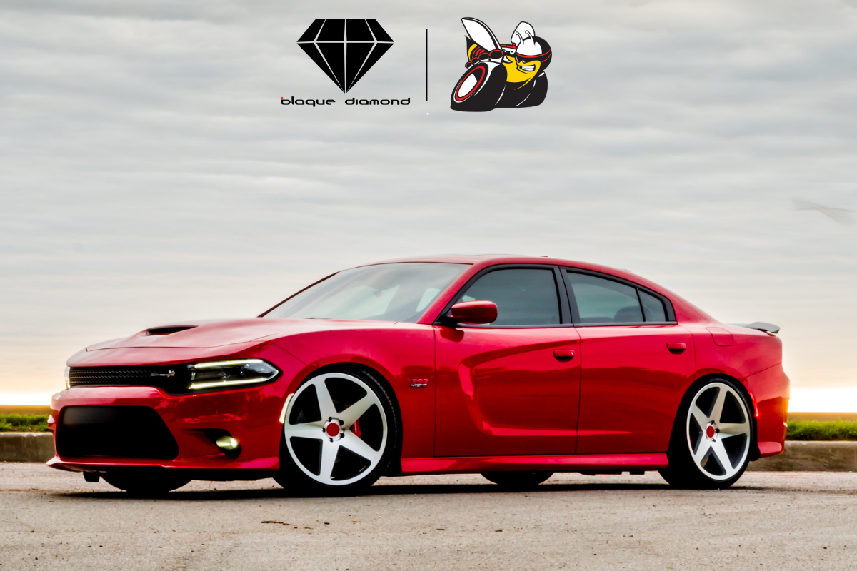 2016 Dodge Charger Scat Pack on 22″ Blaque Diamond  BD-15