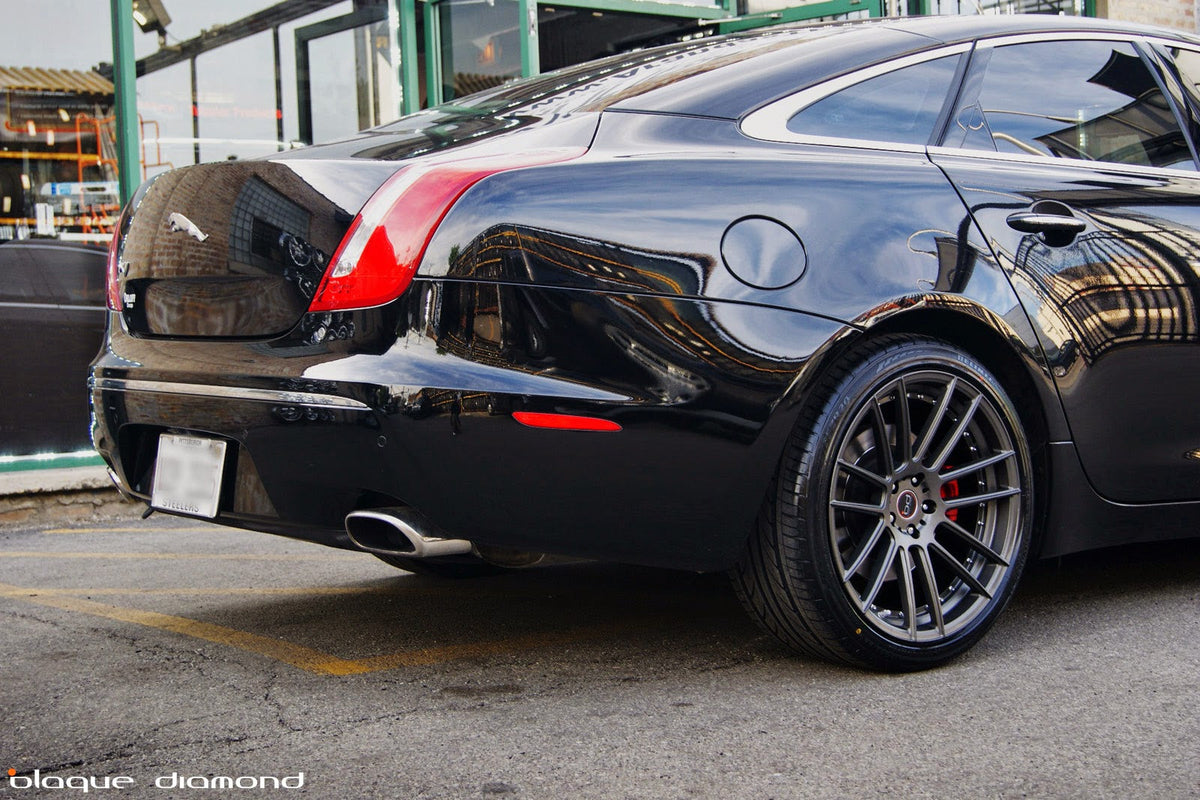 Jaguar XJ Fitted with 20 Inch BD-4’s in Full Machine Graphite
