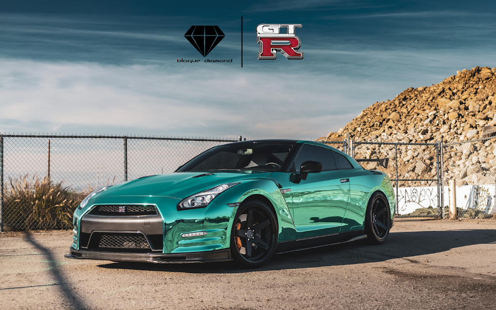 Nissan GTR R35 on 20″ Super Deep Blaque Diamond BD-21