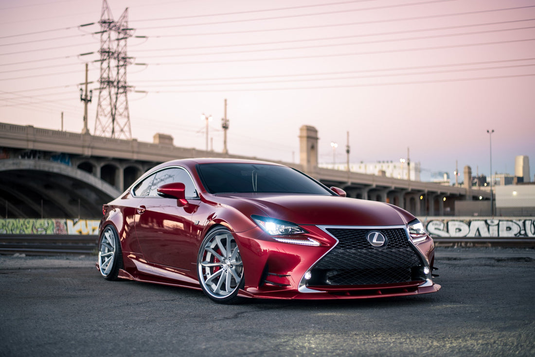 The Timeless Elegance of the BD-23 Classic Series Wheels on the 2016 Lexus RC350