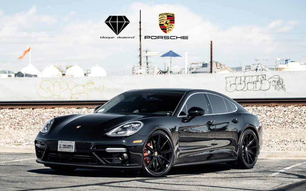 2019 Porsche Panamera Turbo on 22″ Blaque Diamond BD-9
