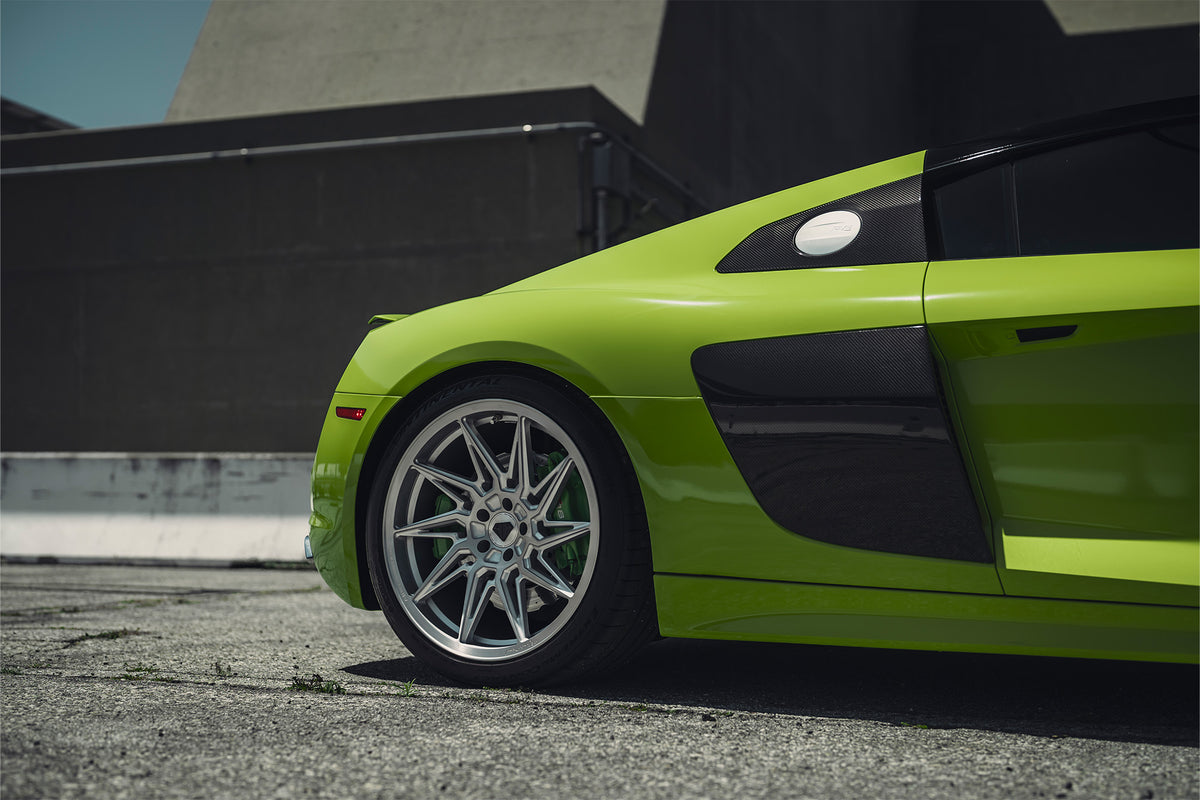 2018 Audi R8 on BD-F20 Brushed Silver