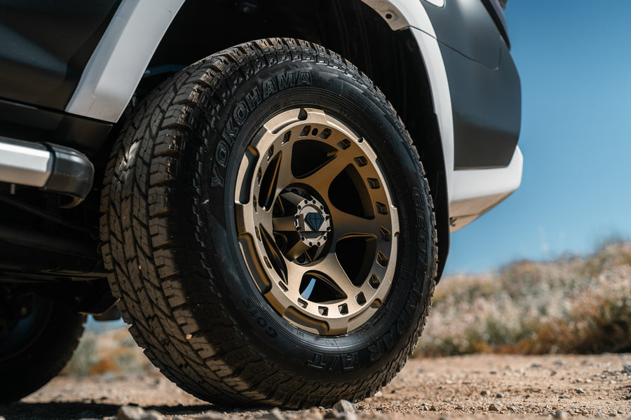 A 2020 Toyota 4Runner on 20 Inch Blaque Diamond BD-O728 Matte Bronze Wheels
