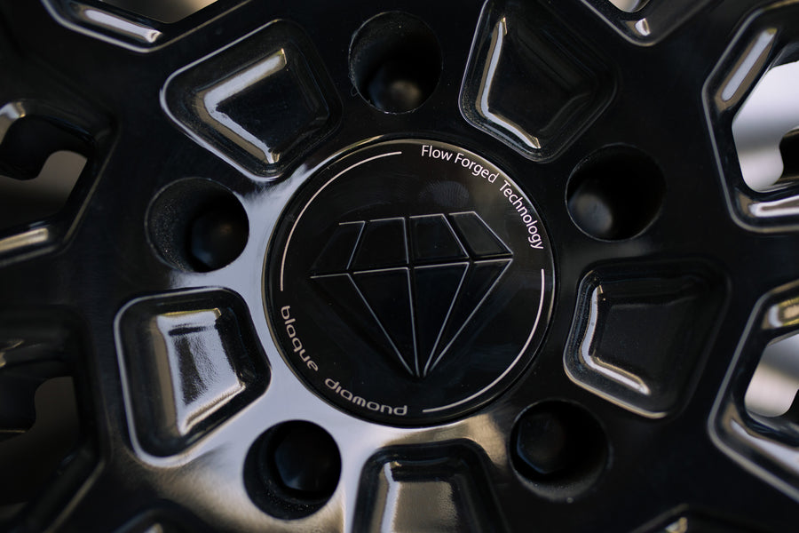 A 2020 Toyota Supra Launch Edition on Blaque Diamond BD-F20 Gloss Black Wheels