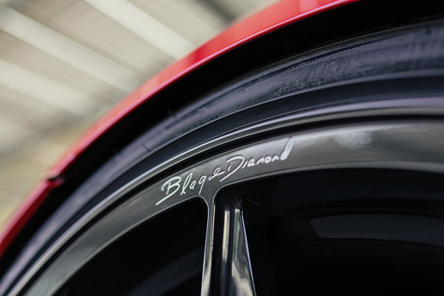 A 2020 Toyota Supra Launch Edition on Blaque Diamond BD-F20 Gloss Black Wheels