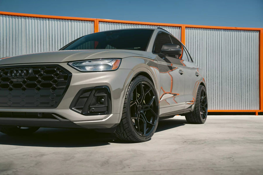 2022 Audi SQ5 on F25 wheels in Gloss Black