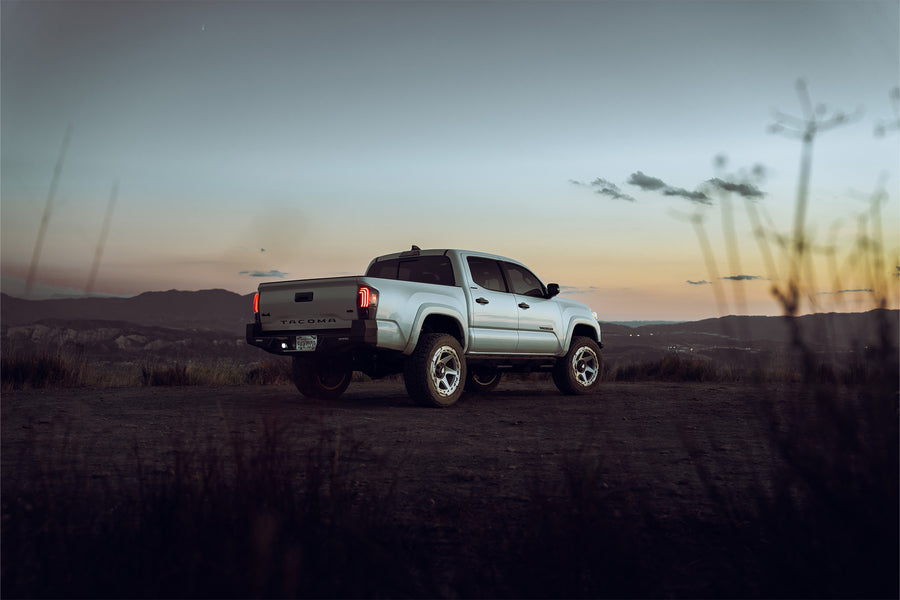 2023 Toyota Tacoma on Brushed Clearcoat BD-O728 wheels.