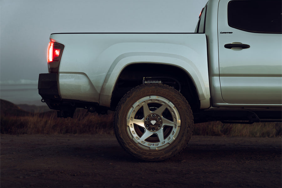 2023 Toyota Tacoma on Brushed Clearcoat BD-O728 wheels.