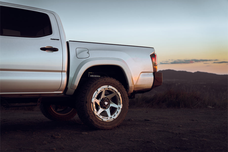 2023 Toyota Tacoma on Brushed Clearcoat BD-O728 wheels.