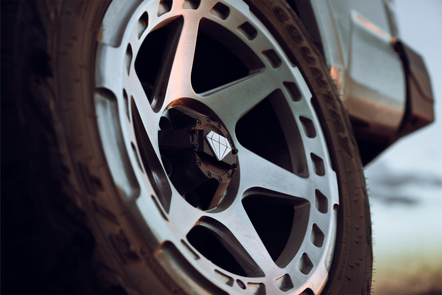 2023 Toyota Tacoma on Brushed Clearcoat BD-O728 wheels.