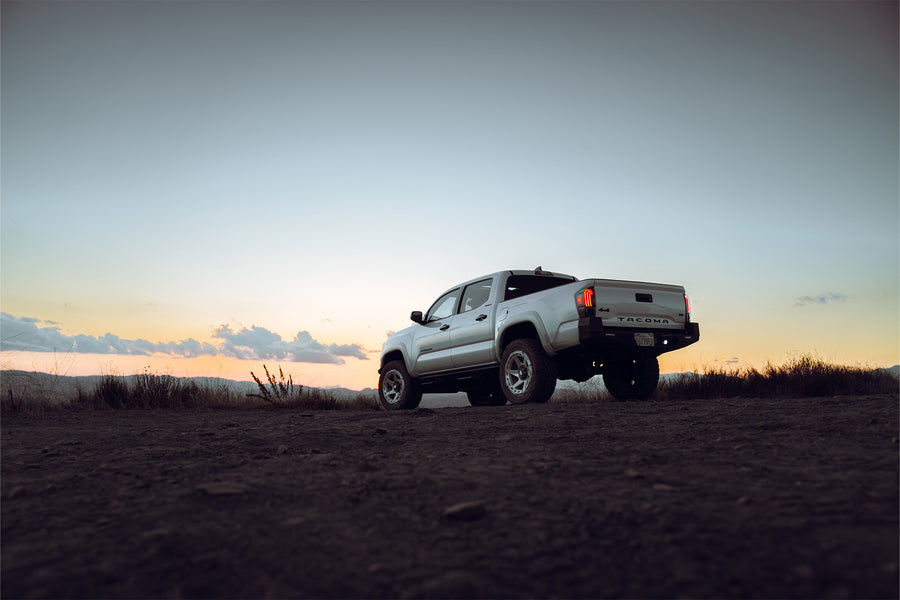 2023 Toyota Tacoma on Brushed Clearcoat BD-O728 wheels.