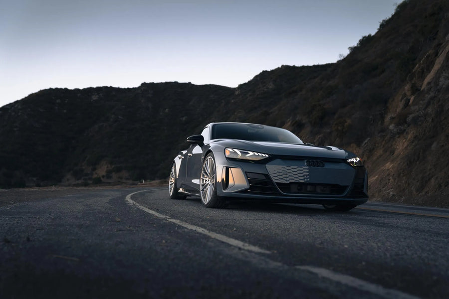 2024 Audi E-Tron GT RS on BD-715 wheels in Brushed Silver
