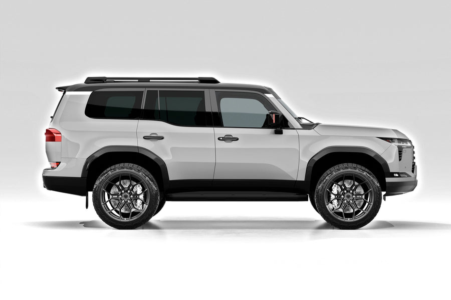 2025 Lexus GX550 Blaque Diamond BD-FR25-6 Satin Black Wheels
