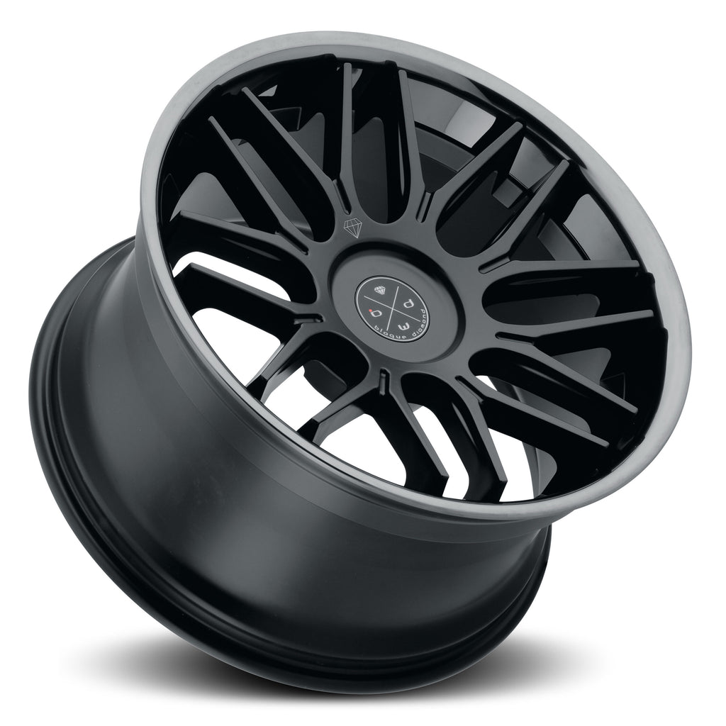 BD-27 Satin Black w/ Black Chrome SS Lip