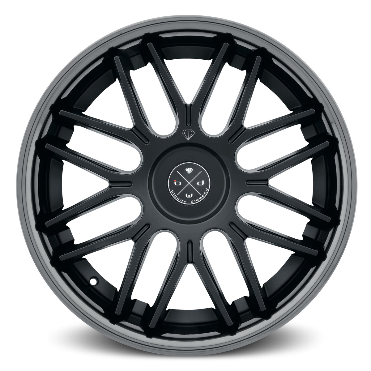 BD-27 Satin Black w/ Black Chrome SS Lip