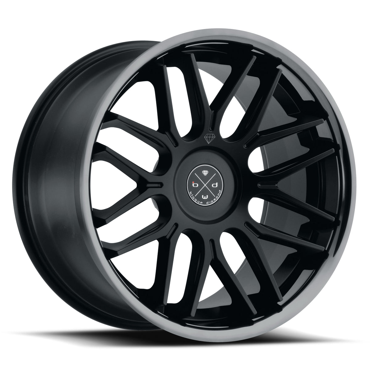 BD-27 Satin Black w/ Black Chrome SS Lip