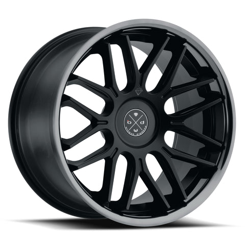 BD-27 Satin Black w/ Black Chrome SS Lip