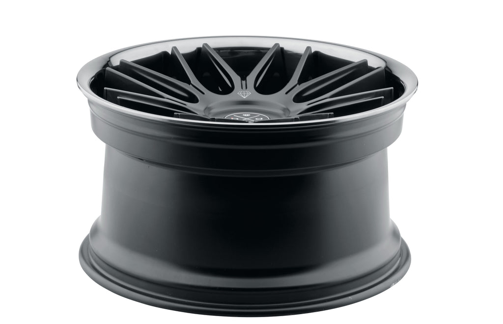 BD-27 Satin Black w/ Black Chrome SS Lip