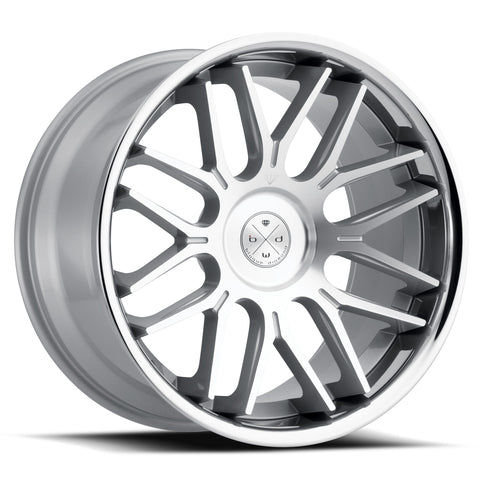 BD-27 Silver w/ Chrome SS Lip