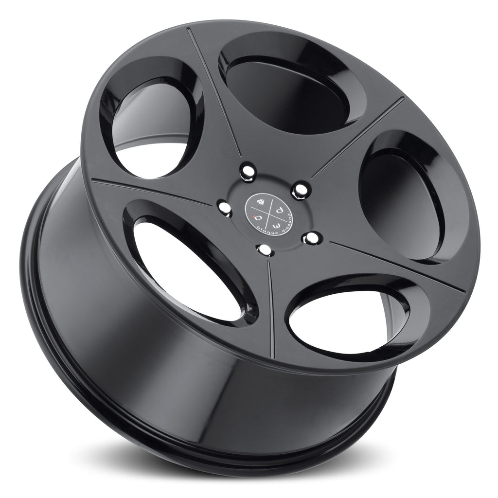 BD-77 20x11 Front | 20x11 Rear Gloss Black w/ Matte Black Face Finish *NEW* (Set of 4 wheels)
