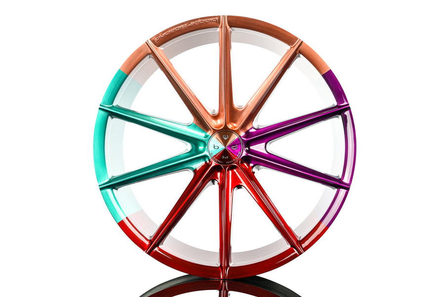 BD11 Brushed Rainbow
