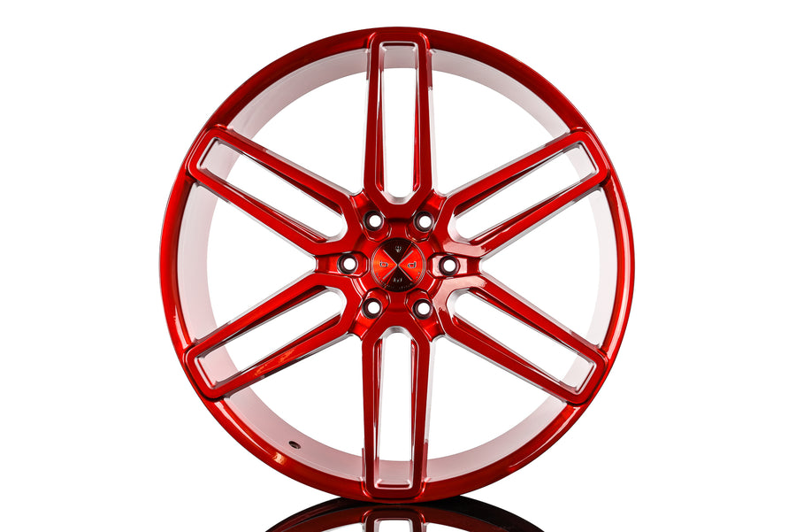 BD17-6 Brushed Candy Red