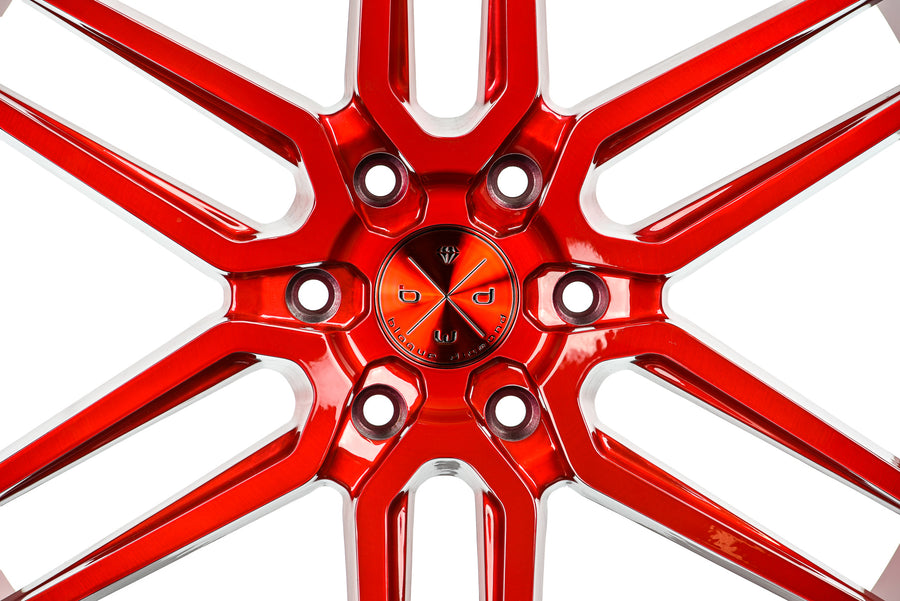 BD17-6 Brushed Candy Red