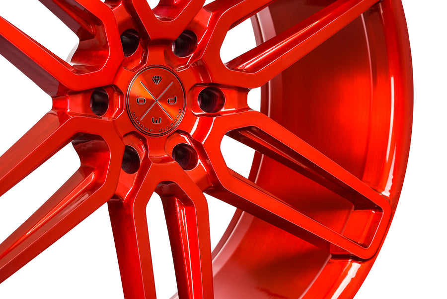 BD17-6 Brushed Candy Red
