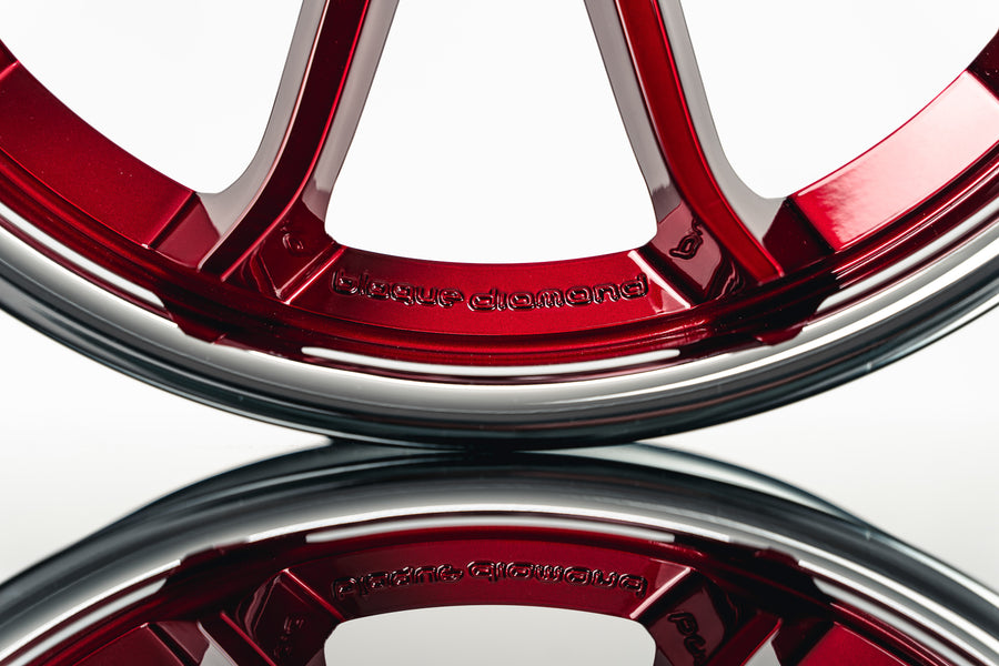 BD23 Candy Apple Red w/ Chrome SS Lip | Classic Series Wheel