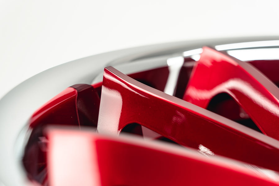 BD23 Candy Apple Red w/ Chrome SS Lip | Classic Series Wheel