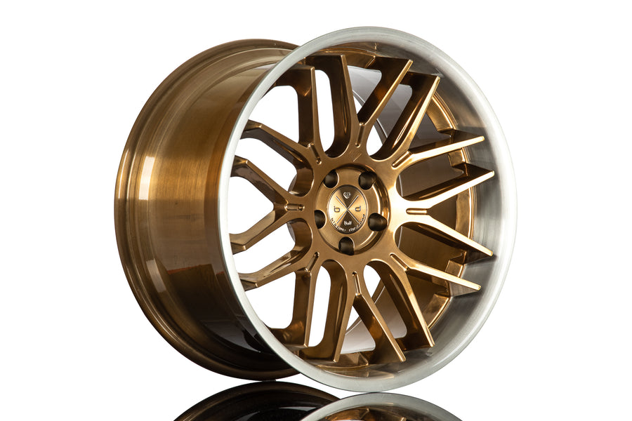 BD27 Polished Monaco Copper w/ Brushed Lip | Classic Series Wheel