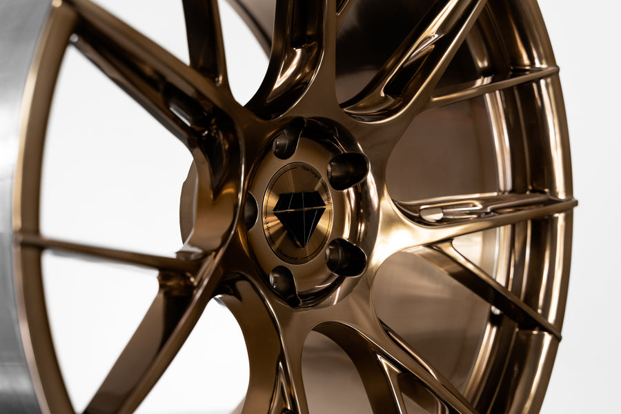 BD-F18 Polished Bronze | Flow Forged Series Wheel