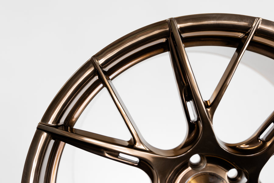 BD-F18 Polished Bronze | Flow Forged Series Wheel