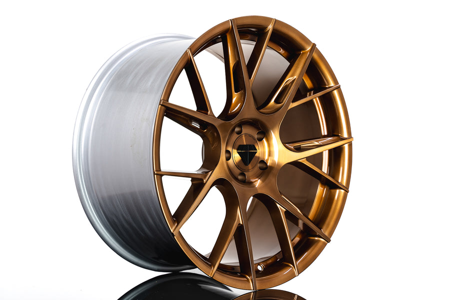 BD-F18 Brushed Monaco Copper | Flow Forged Series Wheel | Blaque Diamond