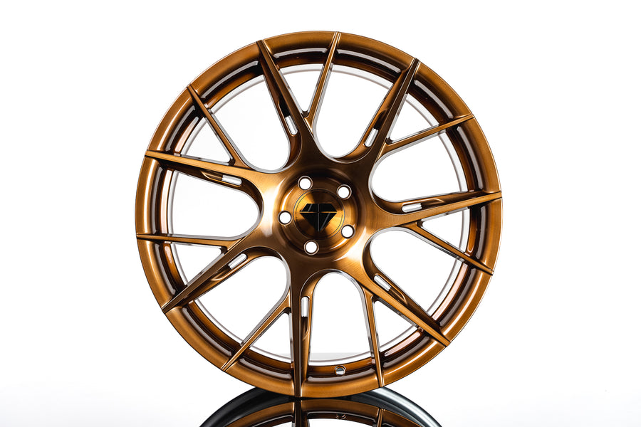 BD-F18 Brushed Monaco Copper | Flow Forged Series Wheel | Blaque Diamond