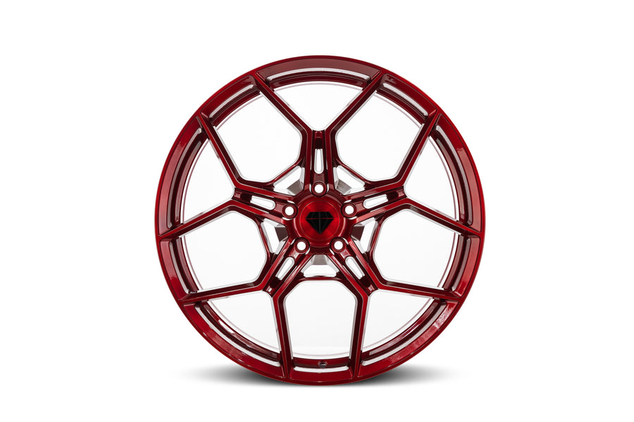 BD-F25 Gloss Anodized Red | Flow Forged Series Wheel