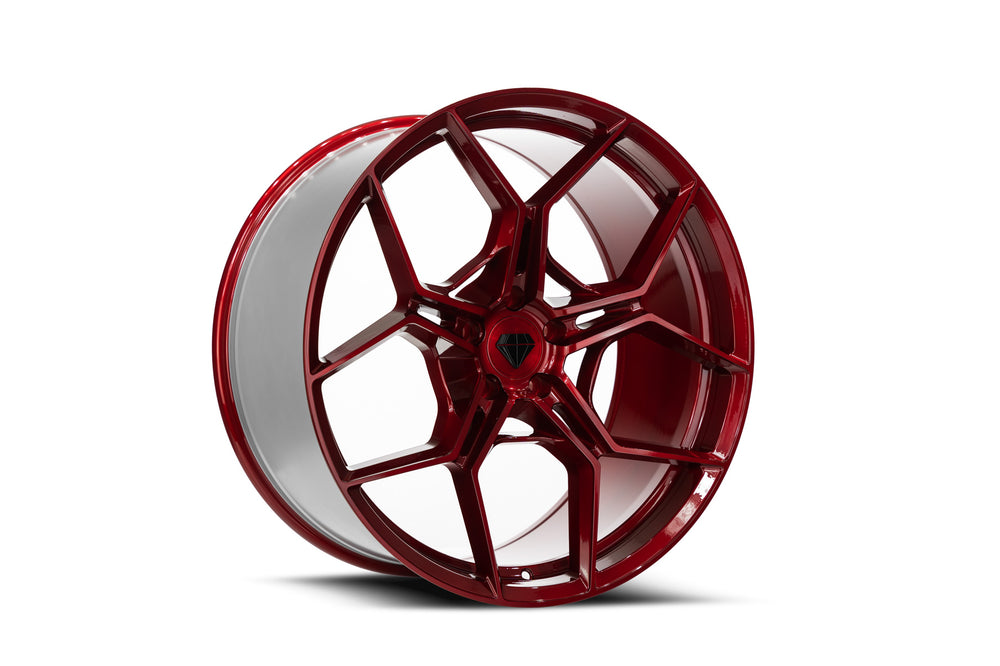 BD-F25 Gloss Anodized Red | Flow Forged Series Wheel
