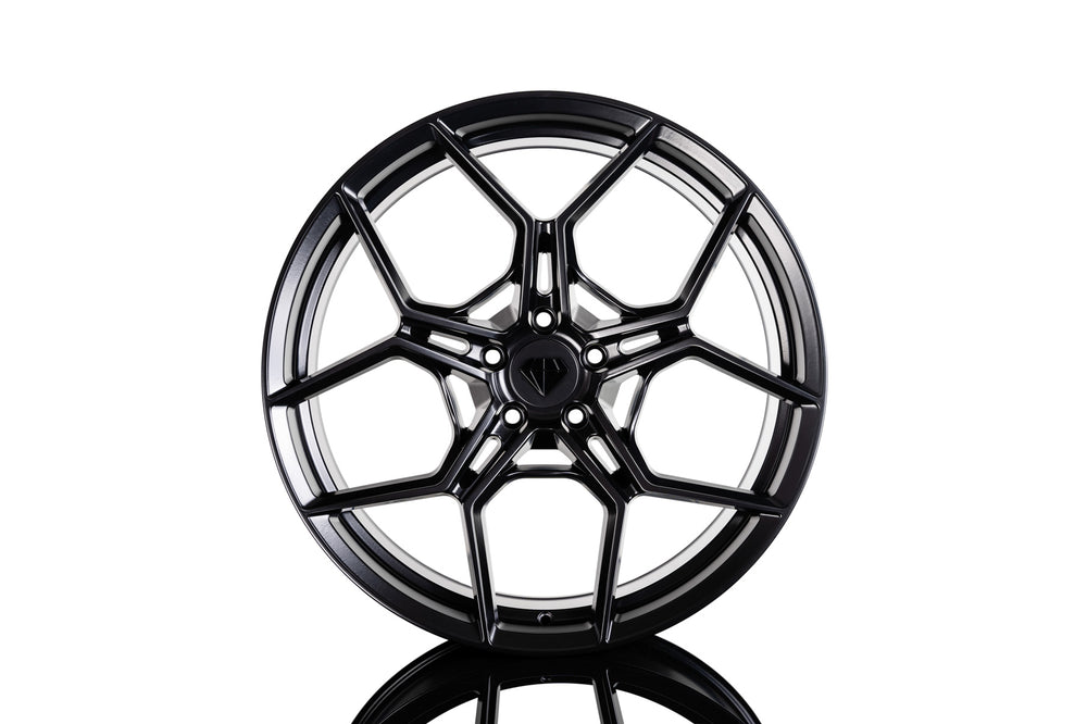 BD-F25 Satin Black | Flow Forged Series Wheel