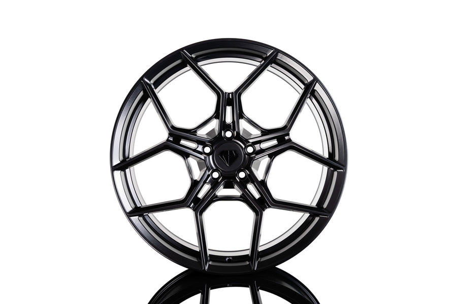 BD-F25 Satin Black | Flow Forged Series Wheel